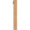 Ekena Millwork Traditional Slat Smooth Bracket w/ Offset Brace, Western Red Cedar, 5 1/2"W x 42"D x 48"H BKT0604X42X48TRA06SWR - alternate 3